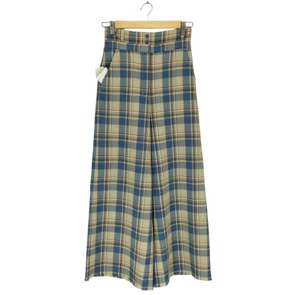 AMERI(アメリ) CHECK PANTS レディース  S 中古 古着 0823