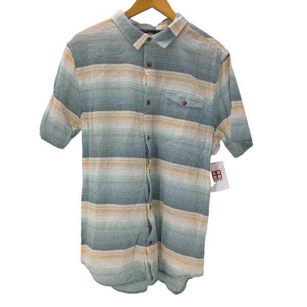 ONEILL(オニール) 00S グラデーション ボーダー S/S シャツ メンズ import：L...