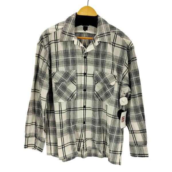EGO TRIPPING(エゴトリッピング)  DOBBY CHECKSHIRTS メンズ  46 ...