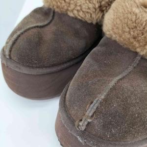 UGG(アグ) スリッポン ヒール シープファ...の詳細画像4