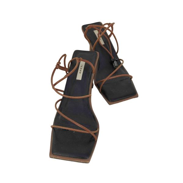 Ameri VINTAGE(アメリヴィンテージ) TUBE STRAP COLOR SANDAL レ...