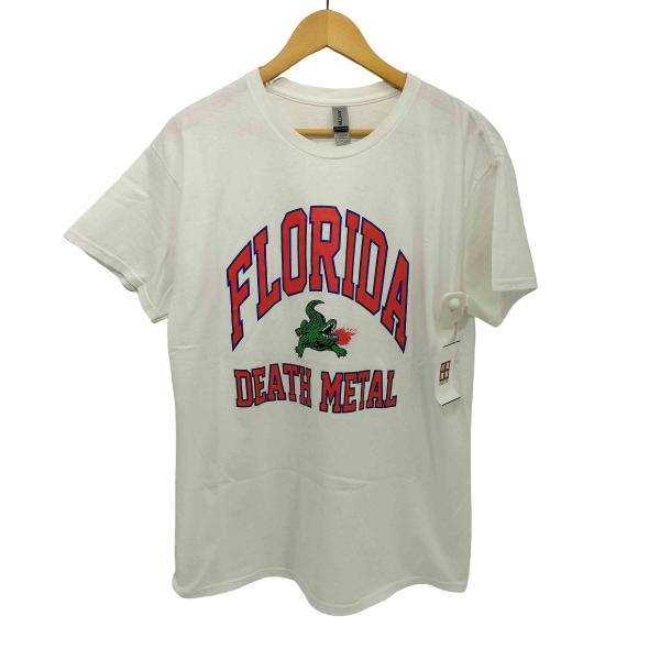 GILDAN(ギルダン) FLORIDA DEATH METAL カレッジロゴ プリント S/S T...