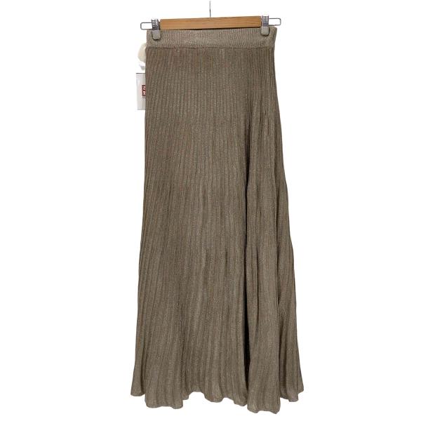 AMERI(アメリ) SHINE KNIT PLEATS SKIRT レディース JPN：M  中古...