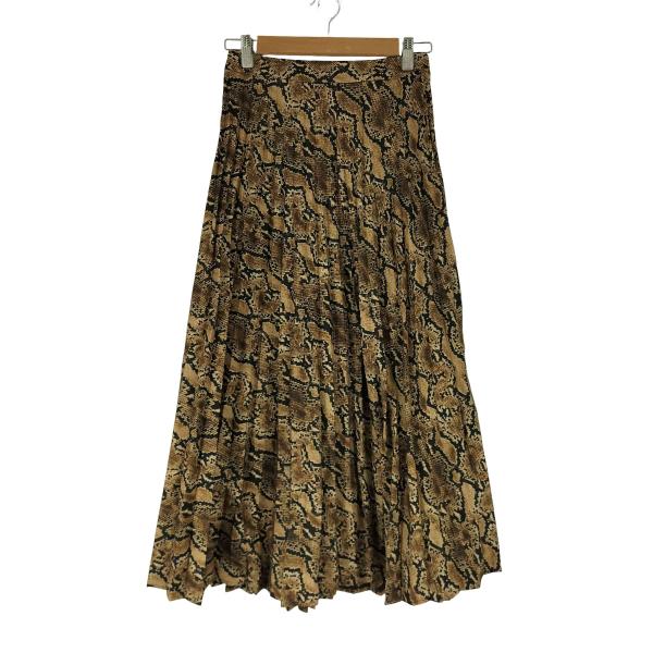AMERI(アメリ) PYTHON PLEATS SKIRT レディース FREE  中古 古着 0...