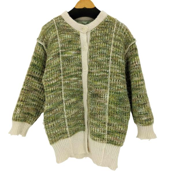 JEANASIS(ジーナシス) モヘアライクステッチコーディガン レディース FREE  中古 古着...