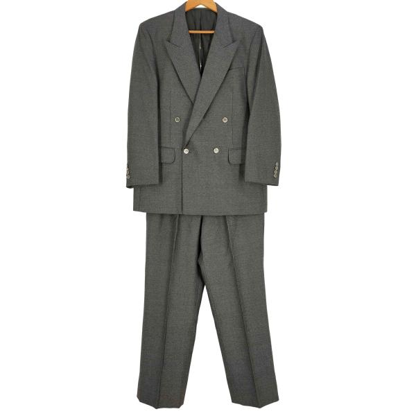 BURBERRYS(バーバリーズ) 80S ウール100％ ストライプ ダブルブレストジャケット＆パ...