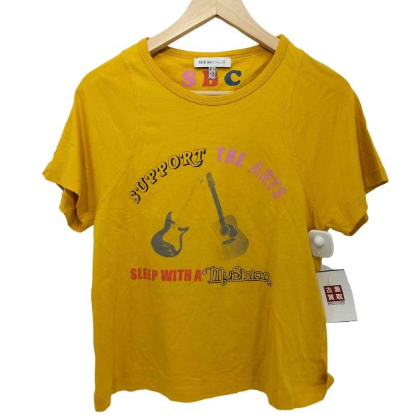 SEE BY CHLOE(シーバイクロエ) SBC ロゴプリントTシャツ レディース JPN：36 ...