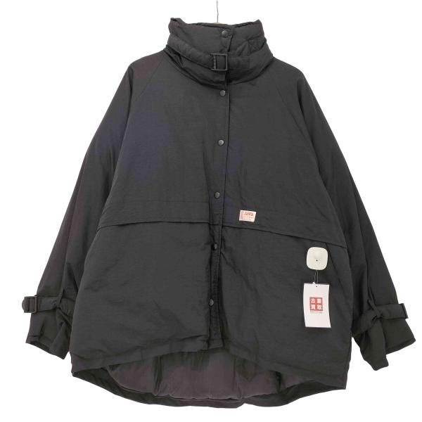 JaVa(ジャバ) ぬくぬく暖か ショート丈 フード付き 中綿 フェイク ダウン コート レディース...