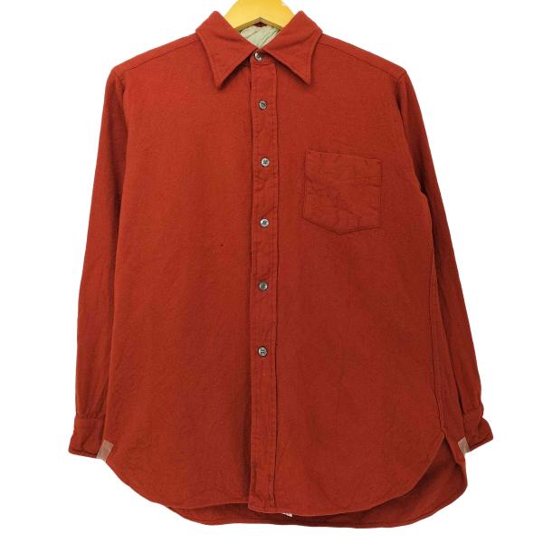 PENDLETON(ペンドルトン) 70s USA製 単色 ウール ワークシャツ メンズ impor...