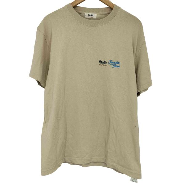 USED古着(ユーズドフルギ) pacific golf club ロゴ刺繍 クルーネック ショート...
