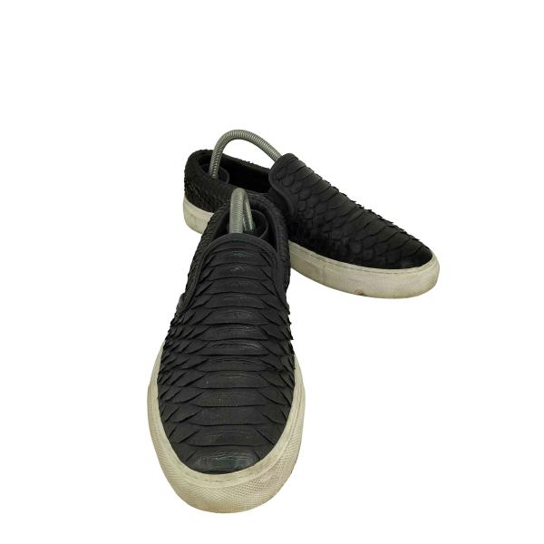 DIEMME(ディエッメ) garga black python slip-ons メンズ JPN：...