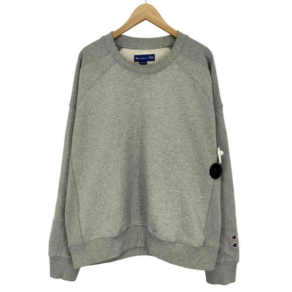 Champion(チャンピオン) パッチ クルーネック スウェットシャツ メンズ import：L ...