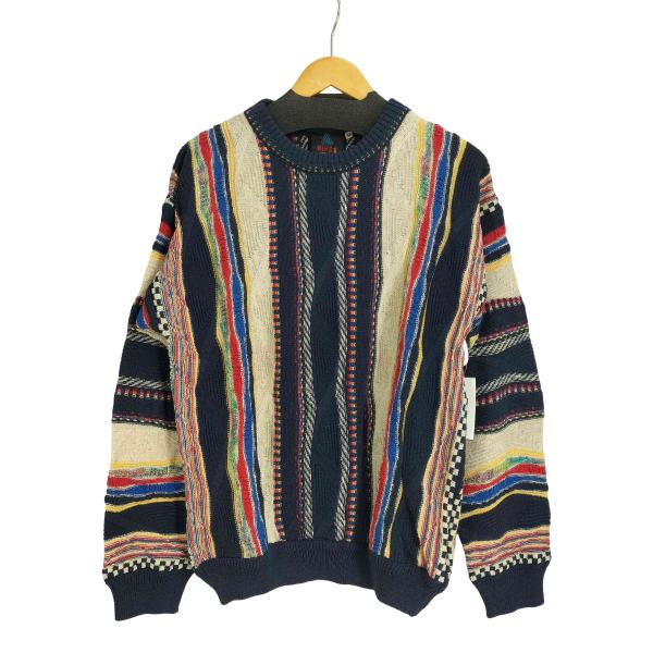 USED古着(ユーズドフルギ) RIPEX 3Dコットンアクリルニット メンズ import：M  ...