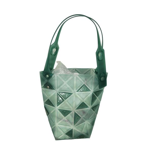 BAO BAO ISSEY MIYAKE(バオバオイッセイミヤケ) DAZZLE クリア バッグ レ...