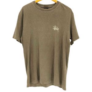 Stussy(ステューシー) USA製 両面 ショーンロゴ 半袖Tシャツ メンズ import：M 中古 古着 0702