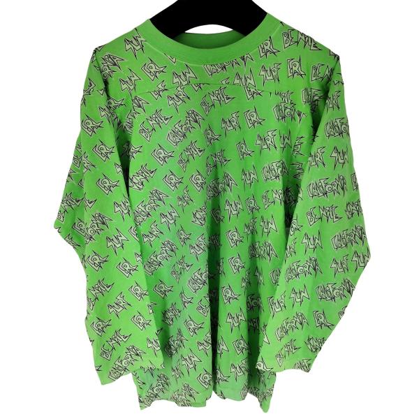 ERL(イーアールエル) ALL OVER LOGO PRINT T SHIRT メンズ impor...