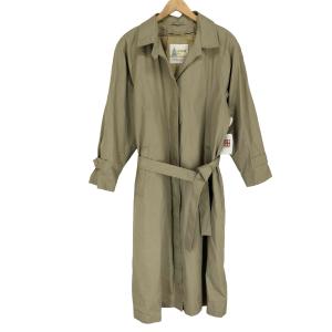 LONDON FOG(ロンドンフォグ) USA製 ライナー付きトレンチコート レディース UK：16 中古 古着 0826