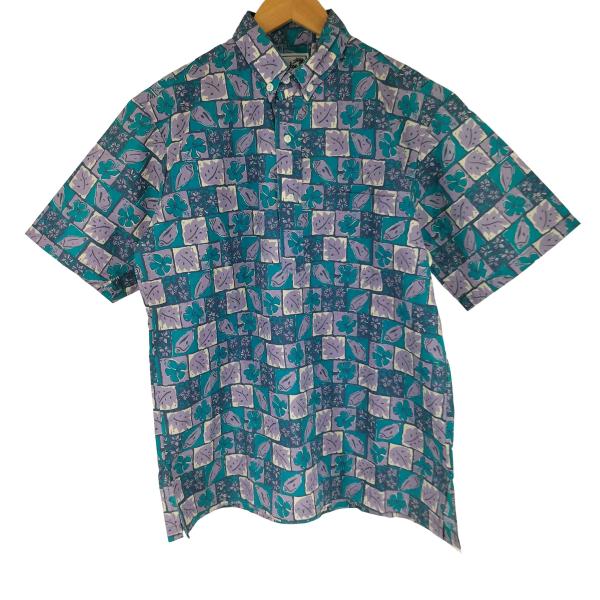 USED古着(ユーズドフルギ) ハワイ製 Paradise Style  総柄 アロハシャツ メンズ...