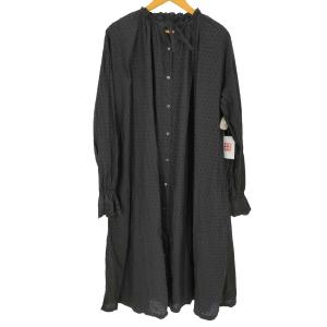 soulberry(ソウルベリー) ふくろうと月 スカラップ刺繍のワンピース レディース JPN：L 中古 古着 0310