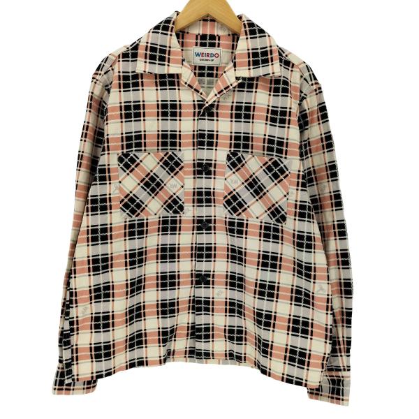 WEIRDO(ウィアード) 24AW WIND UP - L/S CHECK SHIRTS チェック...