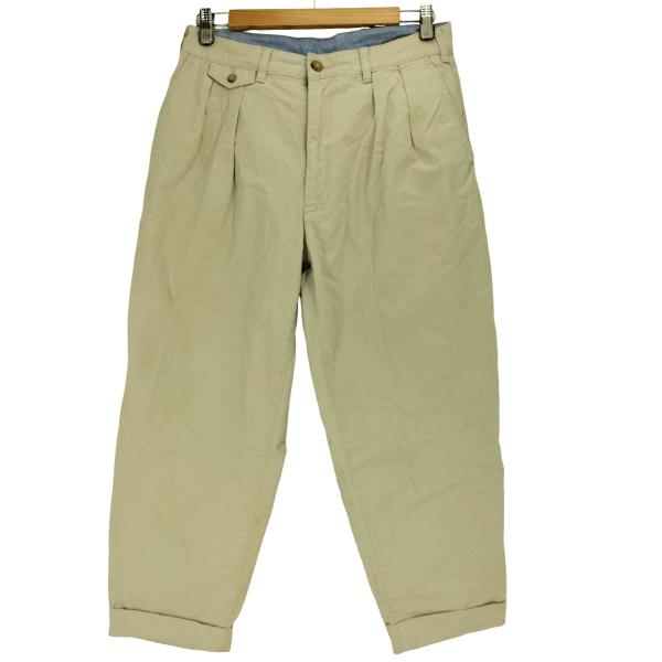 BEAMS＋(ビームスプラス) 2 Pleats Tapered Twill 2 プリ―ツ テーパー...
