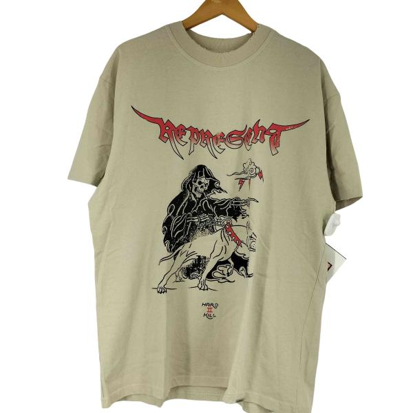REPRESENT(リプレゼント) フロントプリント 半袖 Tシャツ メンズ JPN：L  中古 古...