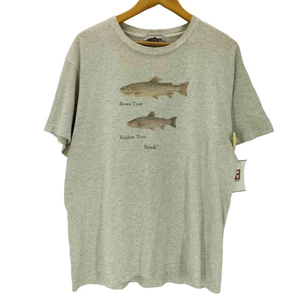 USED古着(ユーズドフルギ) Brook Two Fish Logo S/S Tee 魚 フィッシ...