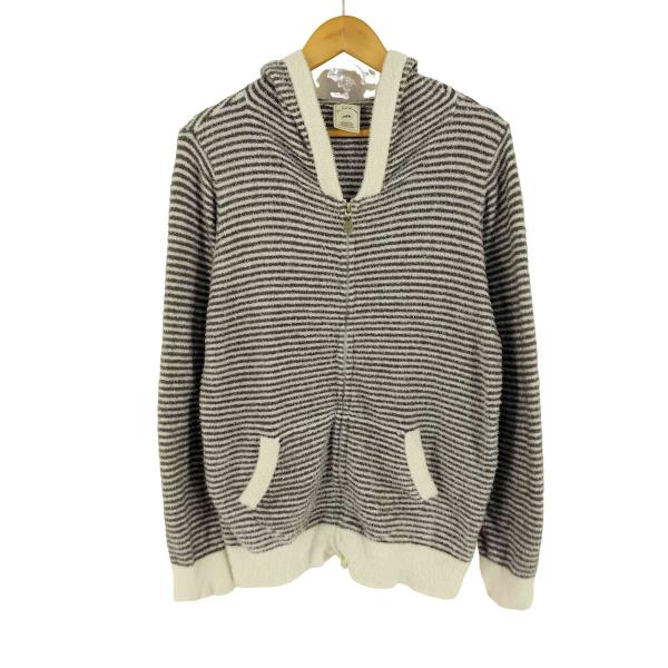 gelato pique(ジェラートピケ) ナイロンポリ ボーダー パーカー レディース  F 中古...