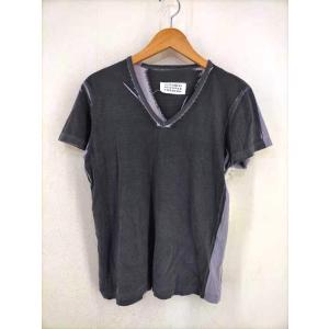 マルタンマルジェラ Martin Margiela 6 DEANNA期 オリゾンティ VネックTEE レディース  中古 古着 210903｜bazzstore