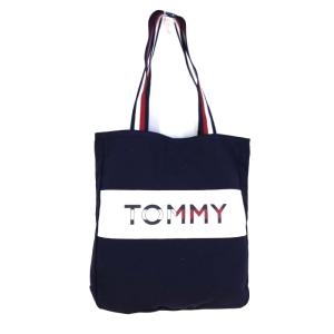 トミーヒルフィガー TOMMY HILFIGER ロゴトートバッグ JAPAN GWP-TOTE-CB メンズ  中古 古着 211126｜bazzstore