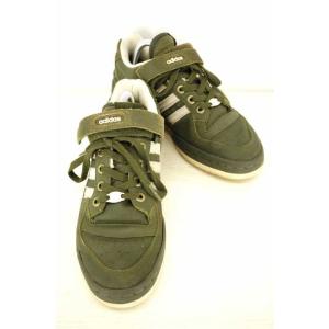 adidas(アディダス) 147013 ローカットスニーカー 26cm グリーン メンズ【バズストア 古着】【中古】 【270717】
