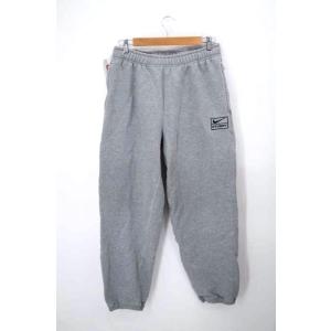 ステューシー Stussy 20SS BR FLEECE PANT ロゴ刺繍スウェットパンツ メンズ M 中古 ブランド古着バズストア 201030｜bazzstore