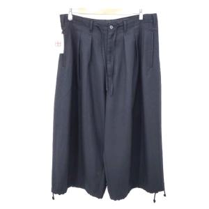 グラウンドワイ ヨウジヤマモト Ground Y Yohji Yamamoto 19SS Balloon Pants Doub 中古 210203｜bazzstore