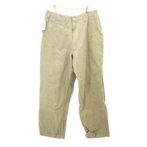 イートウツサヴィルロウ E.TAUTZ SAVILE ROW Core Field Trousers ワークパンツ メンズ 3 中古 210216｜bazzstore