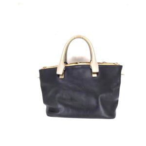 クロエ Chloe 2WAYバッグ レザー バイカラーバッグ メンズ  中古 古着 210609｜bazzstore