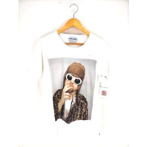 ワンティーシャツ ONE・T・SHIRT カートコバーン Kurt CobainフォトTシャツ メンズ  中古 古着 210820｜bazzstore