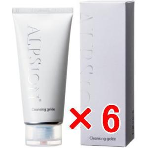 送料無料 アルピジョン ALPSION ／ アルピュア ／ クレンジングジュレ 180g 6個 メイ...