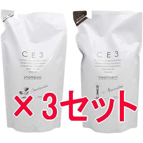 ミアンビューティー シーイースリー CE3 CE3 シャンプー 800ml ＆ CE3 トリートメン...