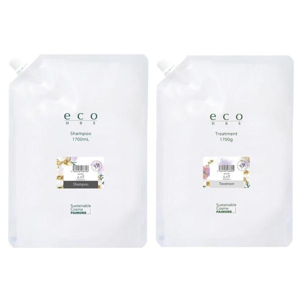 パイモア エコエイチビーエス シャンプー 1700ml ＆ トリートメント1700g ムスク【セット...