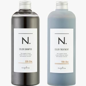 ナプラ N. エヌドット カラーシャンプー 320ml ＆ トリートメント 300g Be ベージュ...