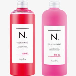 ナプラ N. エヌドット カラーシャンプー 320ml ＆ トリートメント 300g Pi ピンク ...