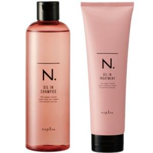 送料無料 ナプラ ／ N. エヌドット オイルイン シャンプー 300ml ＆ オイルイントリートメ...