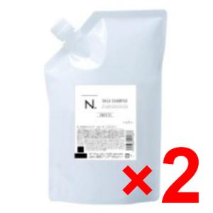 送料無料 ナプラ ／ N. エヌドット シアシャンプー スムース 750ml リフィル 2個 ホワイ...