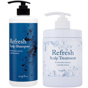 ナプラ napra リフレッシュスキャルプ シャンプー 650mL ＆ トリートメント 650g セ...