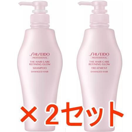 資生堂 プロフェッショナル リファイニンググロウ シャンプー 500ml ＆ トリートメント 500...