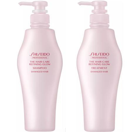 資生堂 プロフェッショナル リファイニンググロウ シャンプー 500ml ＆ トリートメント 500...