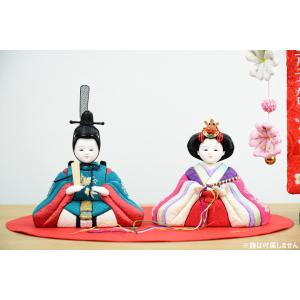 雛人形 コンパクト 彩寿木製七段飾り(茶) ひな人形 雛飾り お雛様 収納