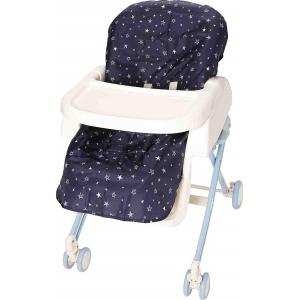 お食事シート 2枚セット (手描き風星柄×ストライプ) ラックカバー