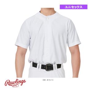 (5%OFFクーポン)ローリングス 野球ウェア（メンズ/ユニ）  フルボタンベースボールシャツ（ATS13S01）｜bb-plaza