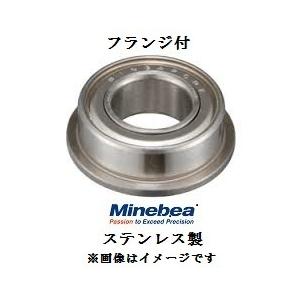 ミニチュアベアリングフランジ付　DDLF-1040ZZ　NMBステンレス